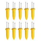 10 шт., многоразовые держатели для кукурузы, из нержавеющей стали