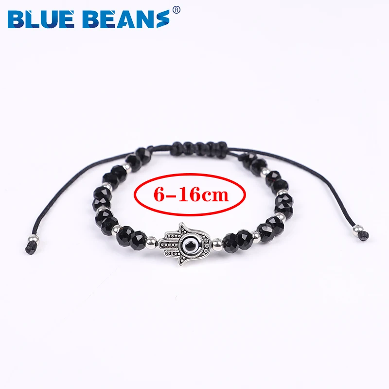 Браслеты женские с кристаллами богемные украшения ручной работы плетеной