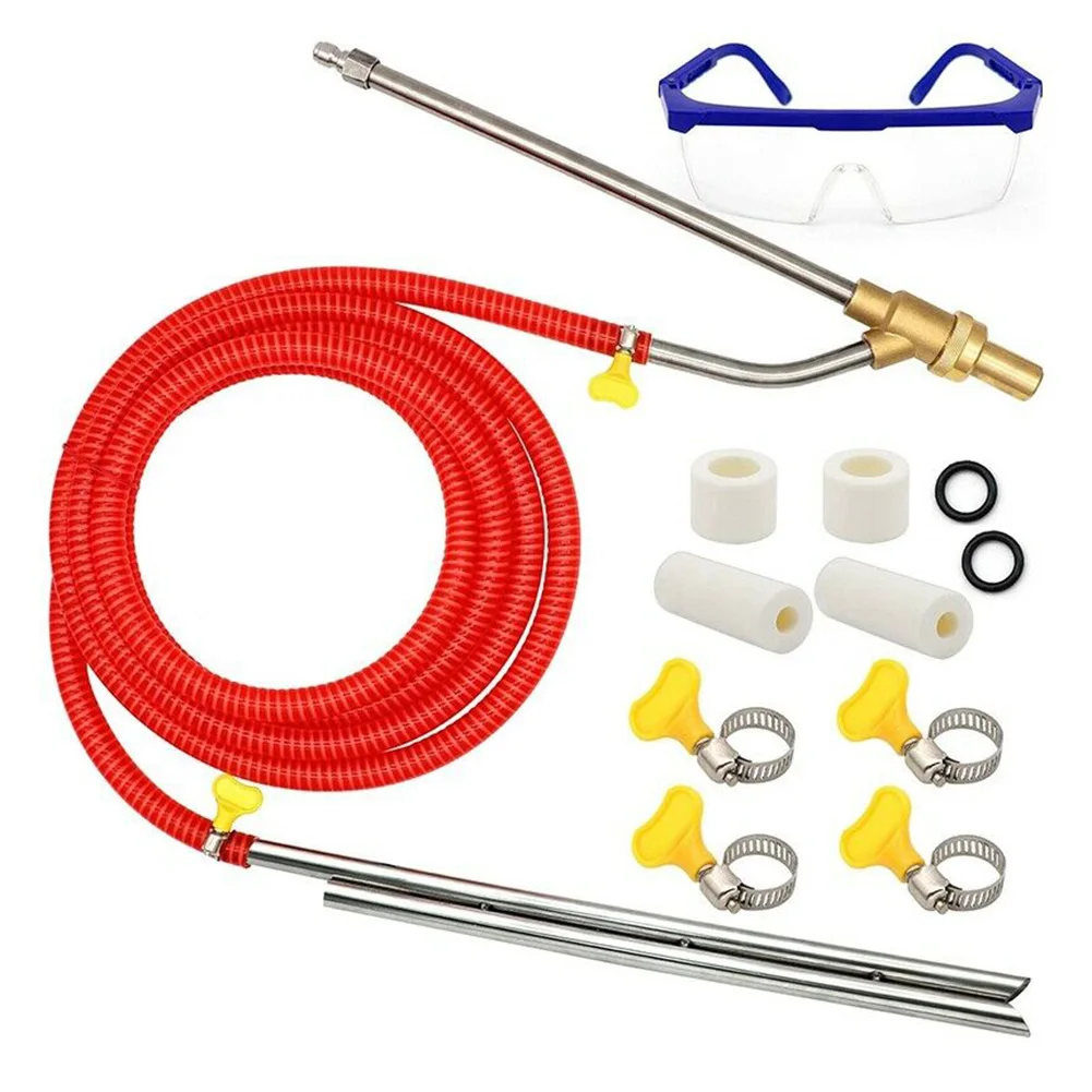 

Attachment Sandblasting Kit 5000PSI 14In Set Ceramic Nozzles Accessories