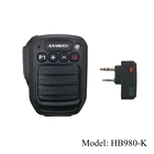 Новый адаптер для беспроводного микрофона HB980 K или M-адаптер для рации UV-5R UV-82 или TC600 TC620 TC518, двухстороннее радио