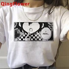 Футболка Ouma Kokichi Danganronpa V3, мужская, в стиле Харадзюку, в стиле гранж, парная, в японском стиле, повседневная, уличная одежда