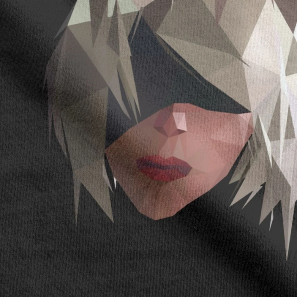 Мужская футболка Nier automata YoRHa Модель B эксклюзивная платиновая для PS4 женская |