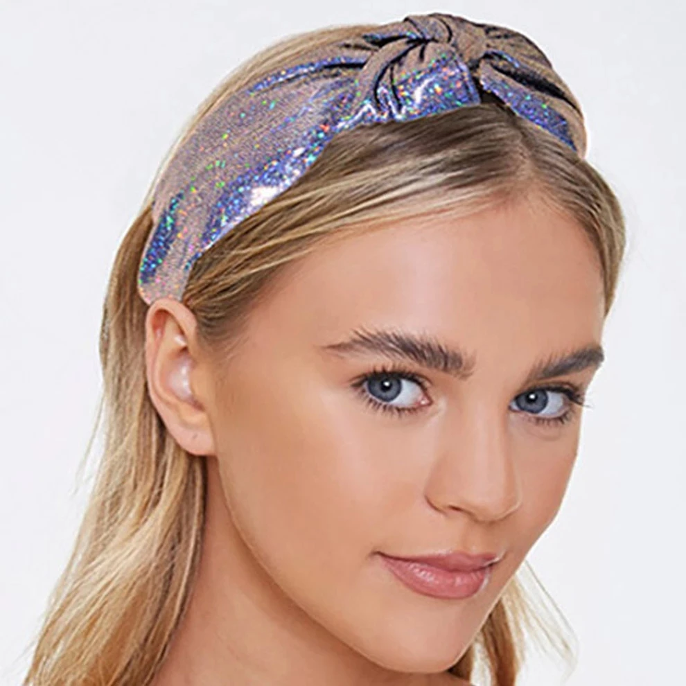 

Elegant New Glossy Knotted Headbands for Women Girls Wide Hairbands Fashion Bezel Hair Hoop Hair Band Hair Ties Hair Accessories