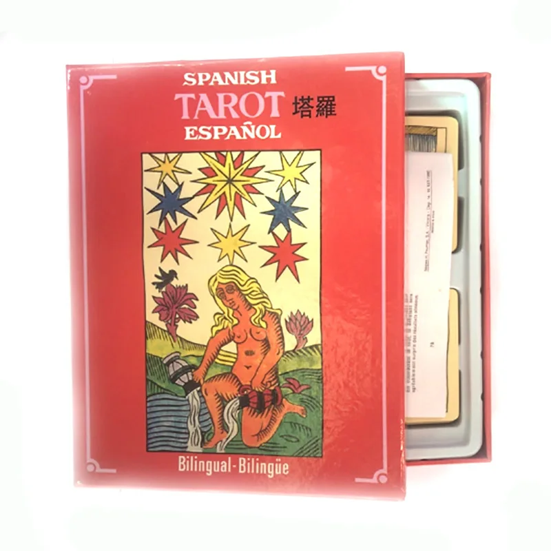 Новая испанская настольная игра карты Таро высококачественные бумажные