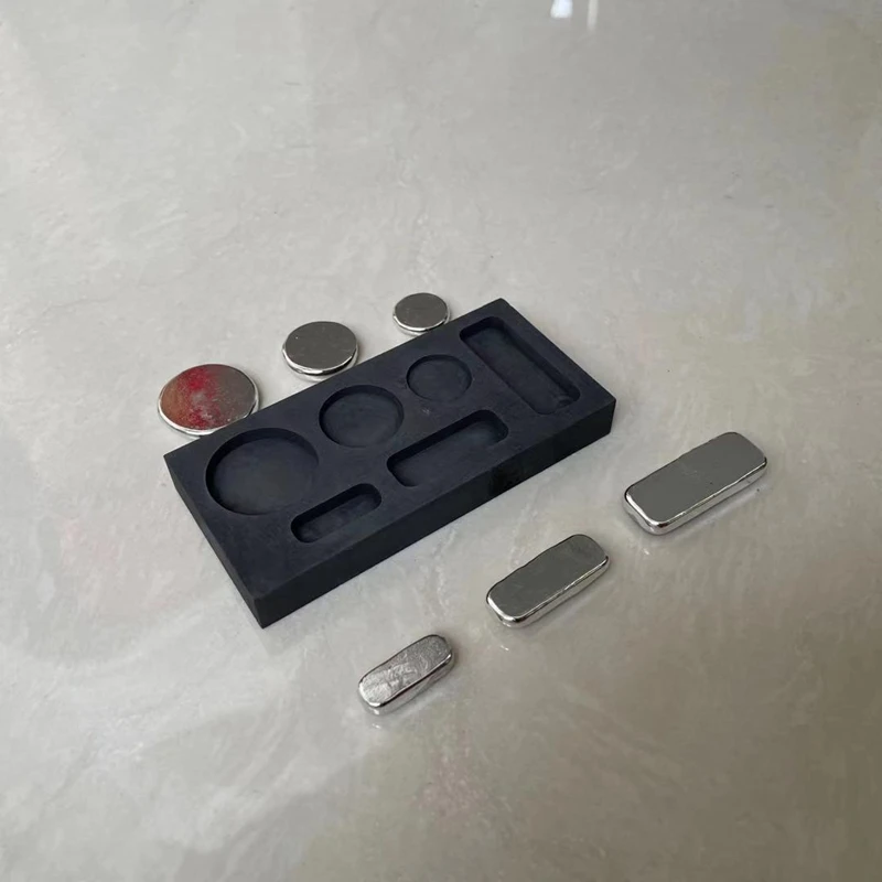 

6-In-1 Graphite Casting Ingot Mold Crucible Metal Refining Scrap Bar Coin Mold 0.24Oz 0.64Oz 1.3Oz 0.38Oz 0.79Oz 1.14Oz