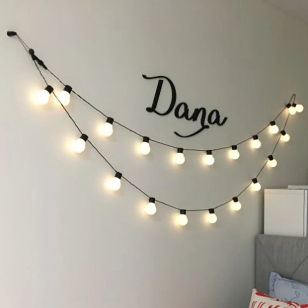 6 м 20 светодиодный Сказочный светильник на свадьбу Рождественский гирляндовый