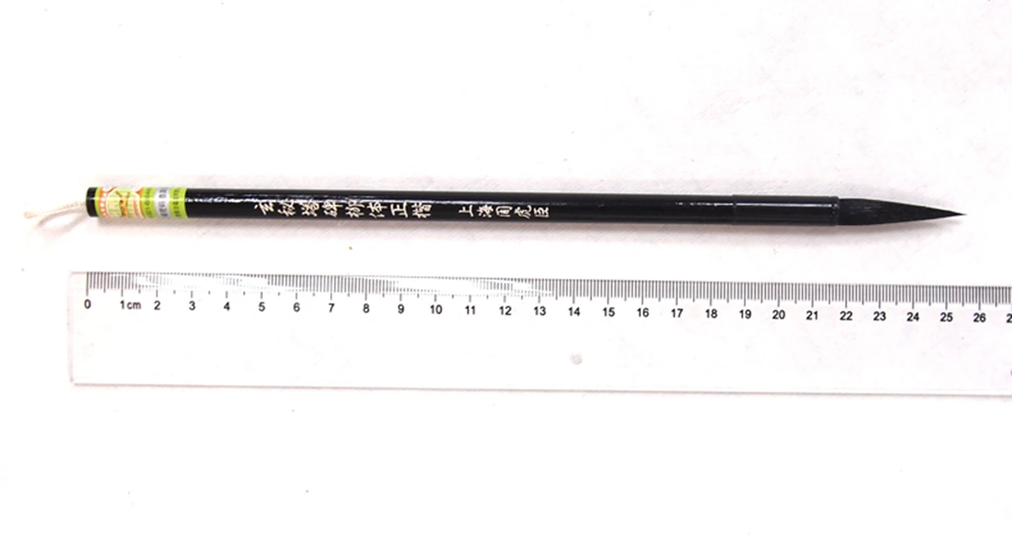 1pc Chinese Famous Brand Tiger Handmade Art Water Ink Calligraphy Calligraphyer LiuGongQuan Style Regular Script Brush | Канцтовары для