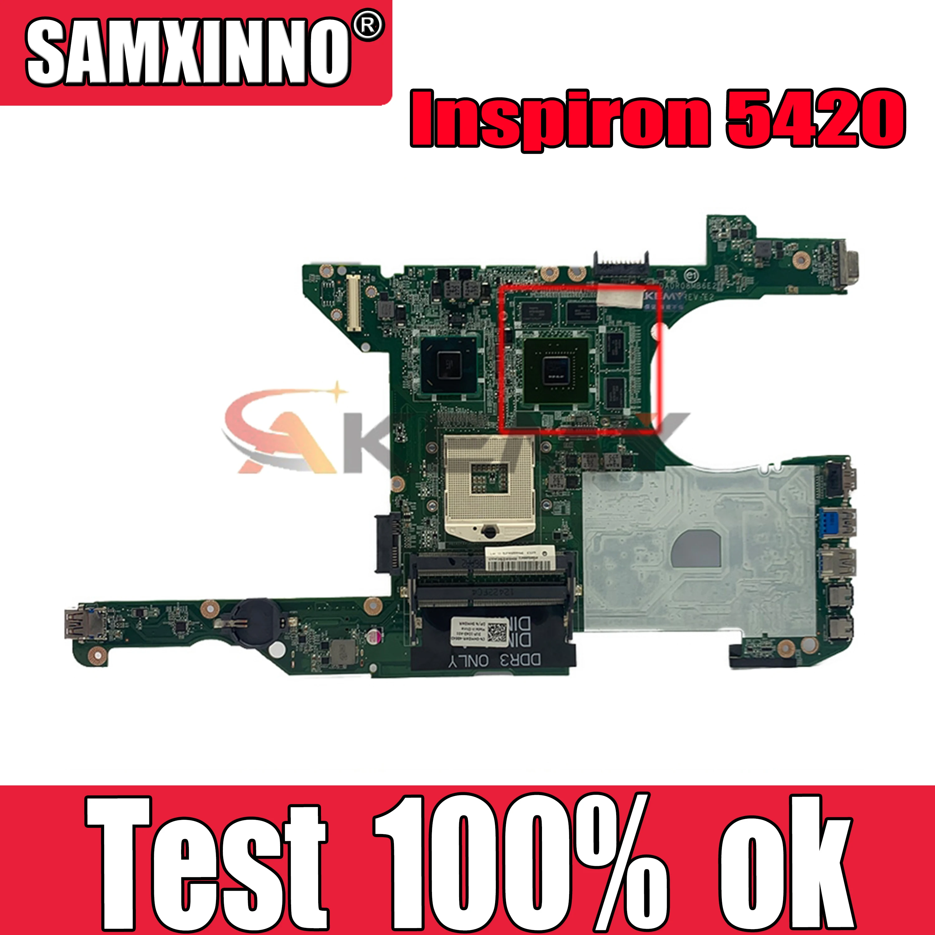 

Оригинальная материнская плата для ноутбука DELL Inspiron 5420 I5420 SLJ8C N13P-GL-A1 материнская плата 0RHTCK 0RHTCK DA0R08MB6E2
