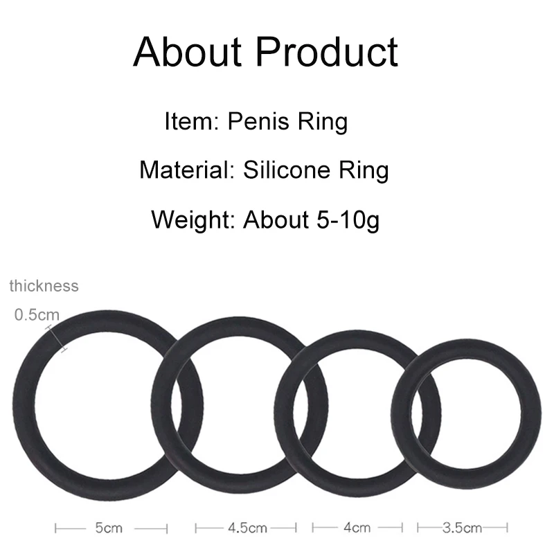 Кольцо для пениса Кольца эрекции задержки эякуляции увеличения секс игрушки