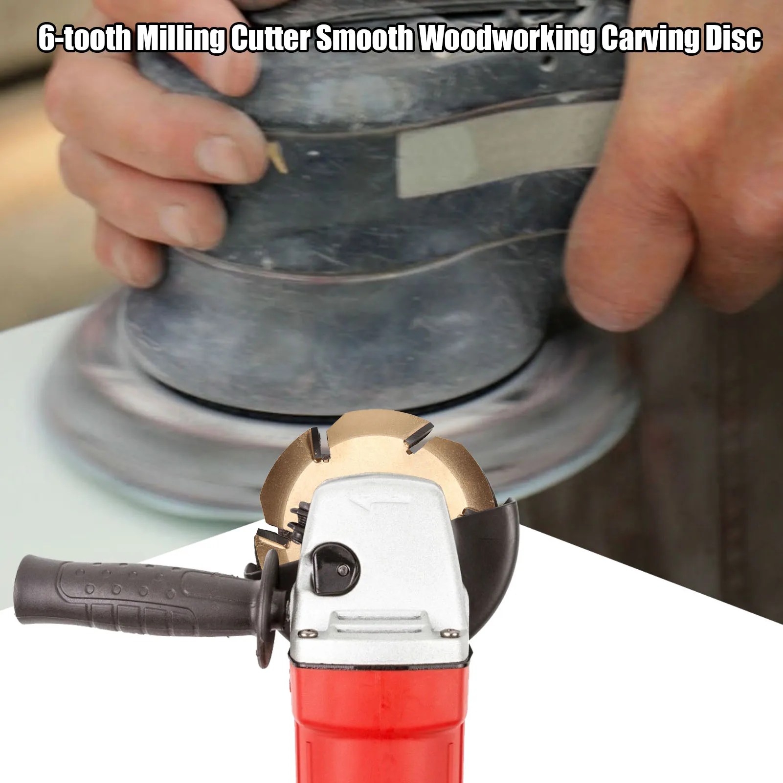 6 зуб фреза гладкая деревообрабатывающий резьба диск дисковая угловая