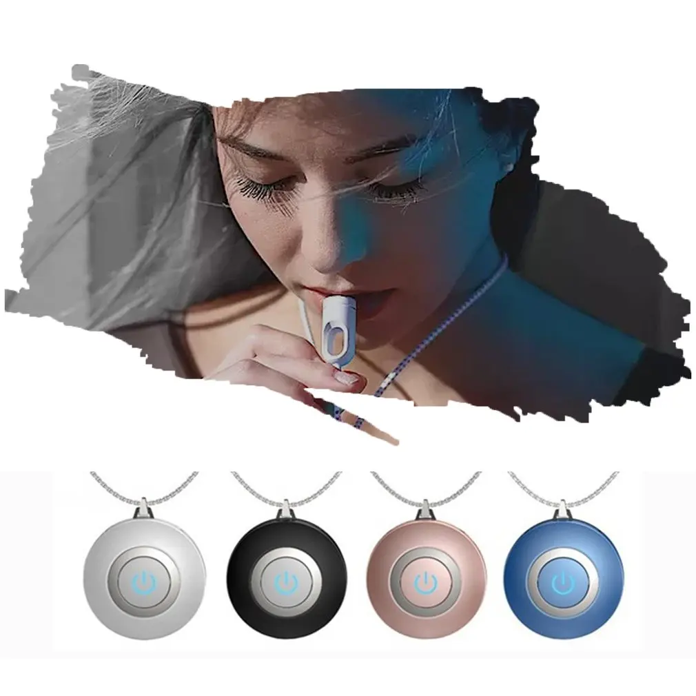 

Wearable Air Purifier Necklace Mini Portable USB Air Cleaner Negative Ion Generator Low Noise Air Freshener
