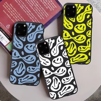 cute funny trippy smiley face phone case for iphone 12 mini 11 pro xs max x xr 5 6 6s 7 8 plus se 2020 11pro tpu silicone cover