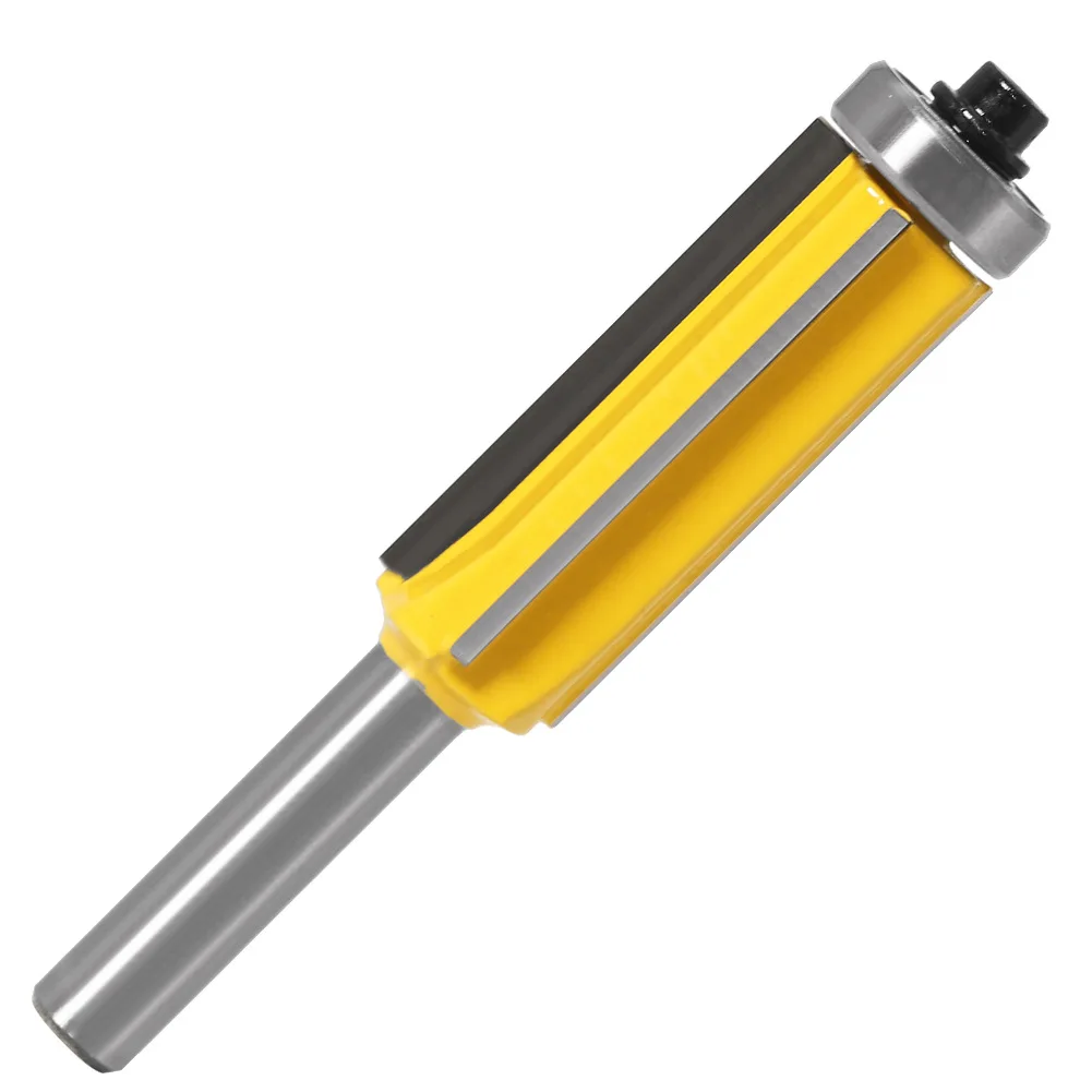 8mm Flush Trim bit Z4 Pattern Router Bit Top &amp Bottom Bearing Bits Milling Cutter For Wood Woodworking Cutters | Инструменты
