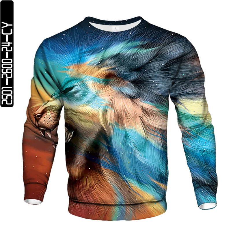 

Spring autumn men's jacket pullover Long sleeve casual street style 220g fabric 3D ink Harajuku Mr.Z Hand drawn dragon