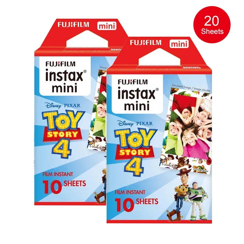 Fujifilm Instax Mini 9 8 фильм История игрушек 3 дюйма для Polaroid 9 8 7s 7c 90 25 70 мгновенная камера поделиться SP-1 SP-2 принтер Liplay