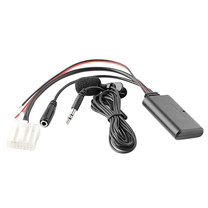 

Автомобильный Bluetooth 5,0 Aux кабель для микрофона, свободные руки, адаптер для вызова для Mazda 2 3 5 6 MX5 RX8 CX7