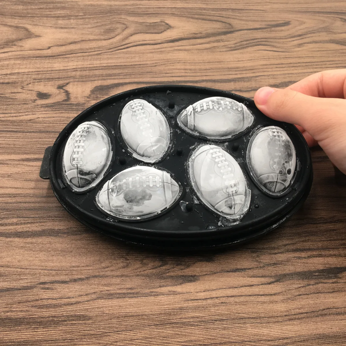 Форма для кубика льда 3D стерео форма регби ледяной шарик мороженого силиконовая