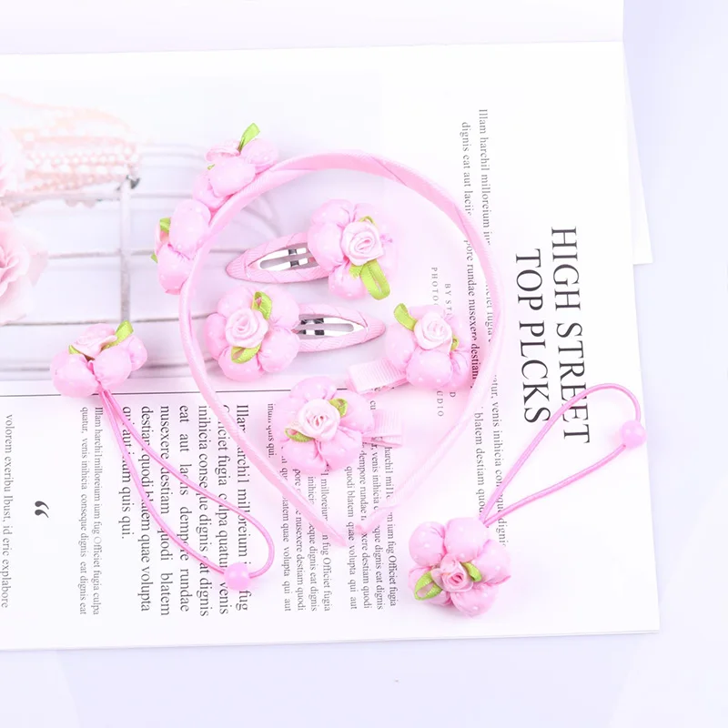 Набор заколок для девочек 7 шт./компл. цвет в ассортименте | Аксессуары одежды