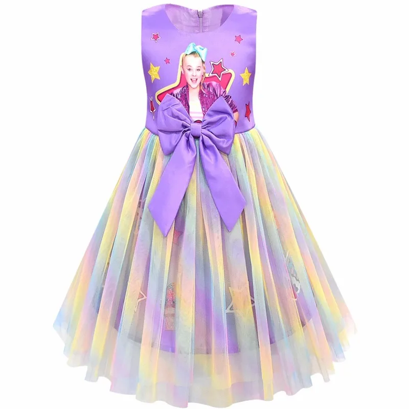 Детское бальное платье JoJo Siwa для девочек Платье-пачка с единорогом Модные