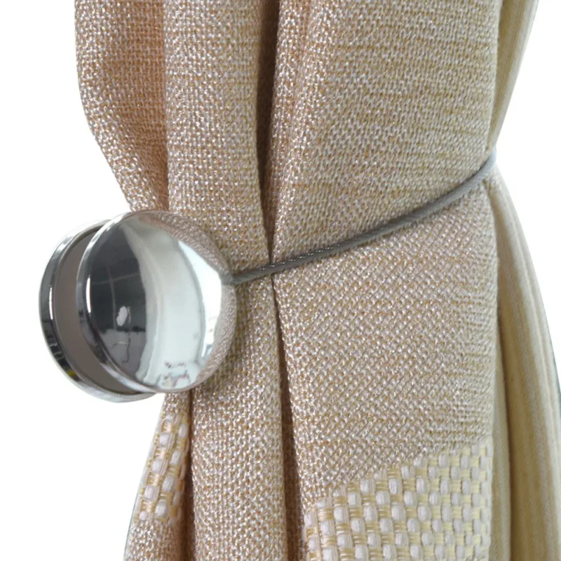 1 шт. цвета: золотистый серебристый Магнитный Шторы Пряжка держатель s окна