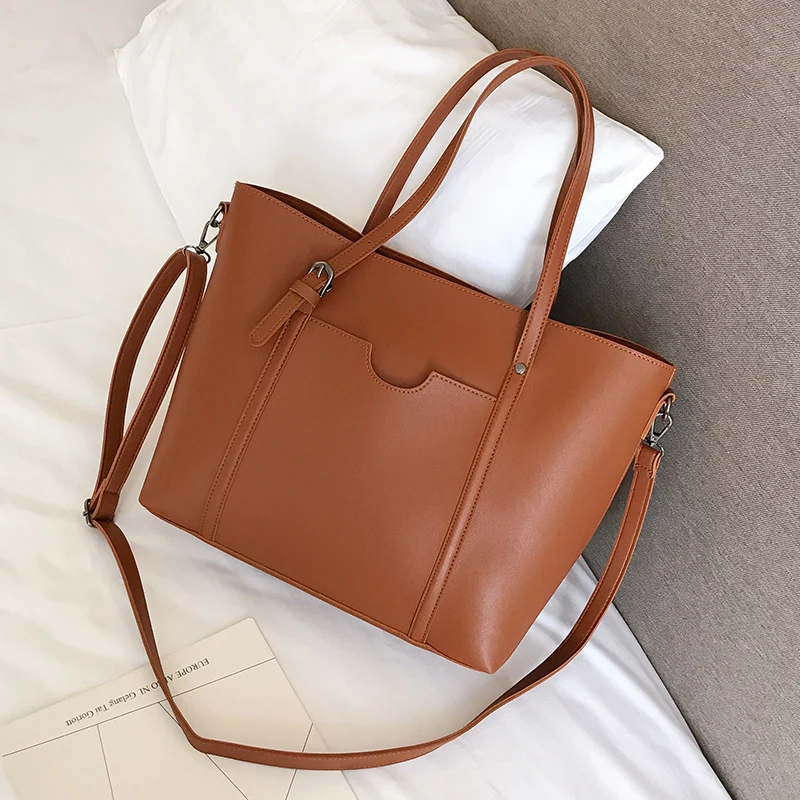 

2021 Large Women Handbag PU Leather Women Shoulder Bags Famous Designer Women crossbody Bags Ladies Casual Handbags sac a main