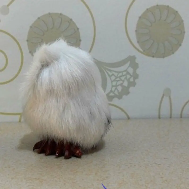 Новый Автомобильный дом уникальная искусственная деталь Снежная белая плюшевая