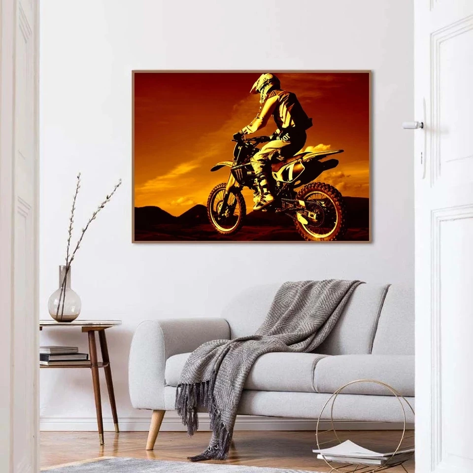 

Abstract Wall Art Extreme Sport Canvas painting Posters And Print Modern Home Decor Pictures for Living Room Bedroom Decoration