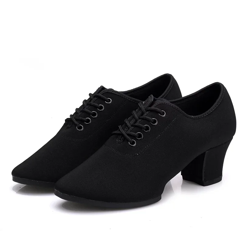 

Spring-summer women dancing Shoes Latin dance woman Female Adult Soft Sole Middle Heel Square