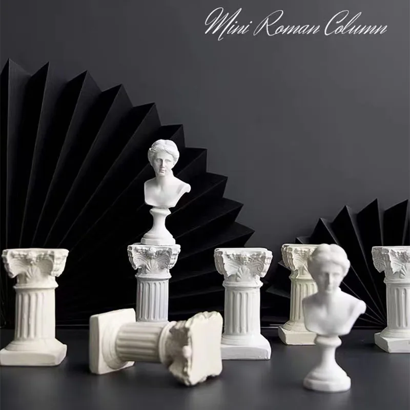 Nordic Style Studio Photography Props Resin Figure Still Life Photography Fashion Brand Cosmetics Jewelry Photo Background Props