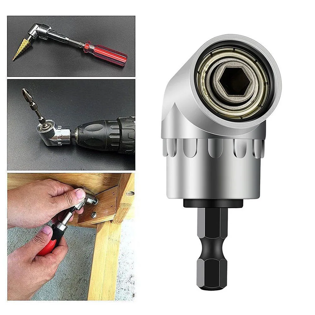 

Hot Right Angle Drilling Corner Screwdriver Holder Drill Bit 105 Degree Extension Shank Power Tool Accessories Tools Woodworking
