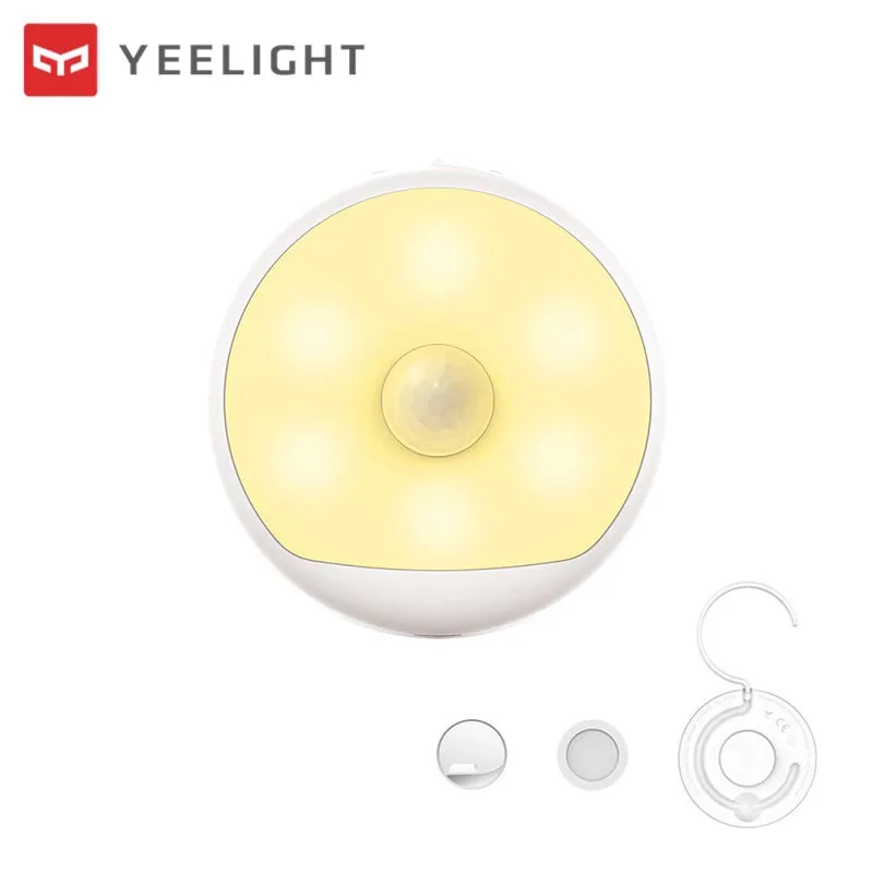 

USB Charge Version Yeelight LED Night Light Infrared Magnetic with Hooks Remote Body Motion Sensor for Yeelight Smart Home