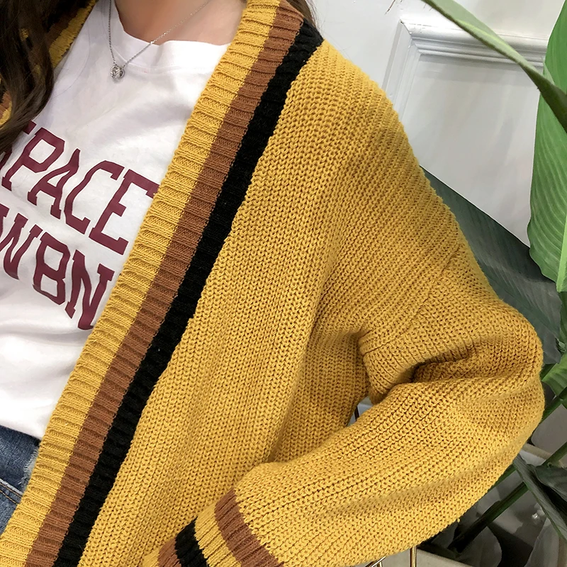 Пальто оверсайз длинный кардиган свитер женская зимняя свободная популярная