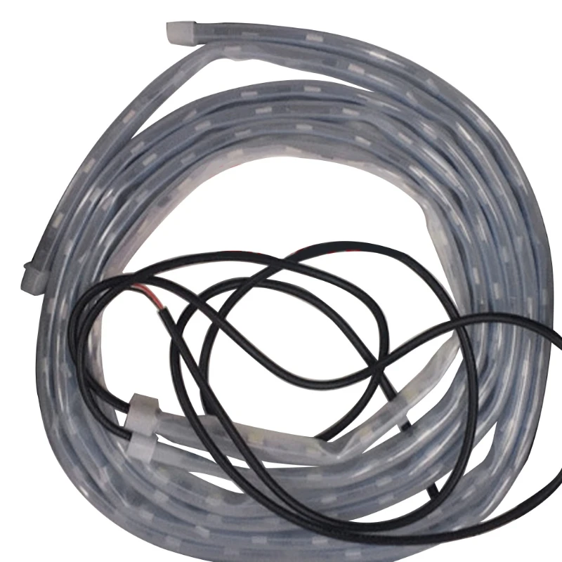 

Car Interior Door LED Safety Warning Strobe Signal Lamp Strip 120cm Waterproof 12V Auto Decorative Ambient Lights