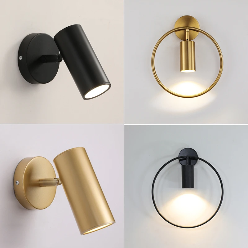 

Post Modern LED Wall Lamp Luxury E27 Adjustable Bedside Sconce Home Bedroom Living Room Decor Wall Mounted Spot Lighting Fixture