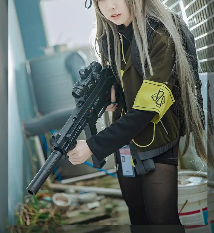 Игра для девочек Frontline Ump40 Ump45 костюмы косплея Военная униформа женщин Хэллоуин