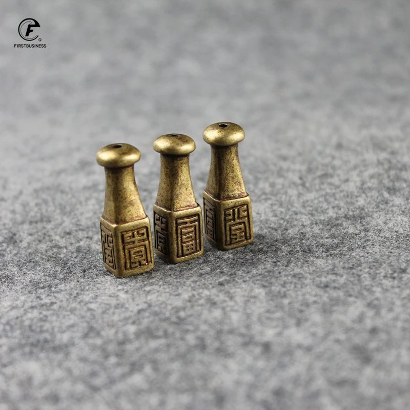 

Pure Copper Smoke Word Riches and Honour Cigarette Holder Fillter Tobacco Pipe Handmade Desk Decoration Home Decor Accessories