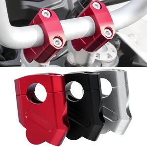 Universal 22mm 28mm Motorcycle Handlebar Riser Motorbike Bar Heightening Device Clamp Mount CNC Grip for Yamaha Suzuki BMW
