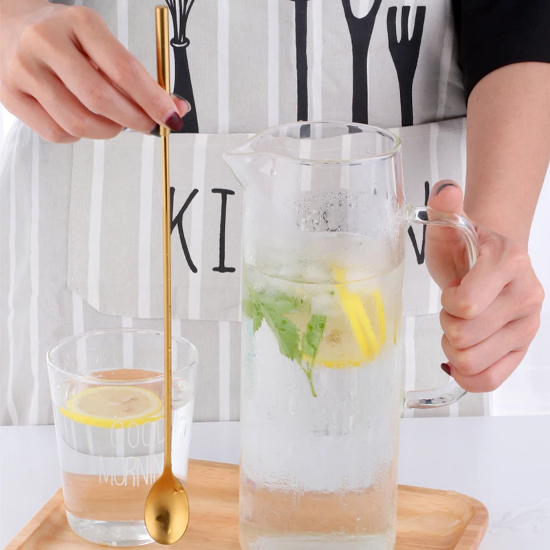 1 шт./компл. кухонный обеденный бар винтажный стиль венчики ложки золотой