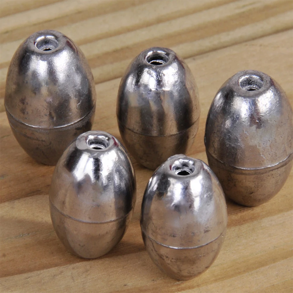 100 шт оливково Форма рыболовный грузик из свинца привести Вес грузило рыболовные