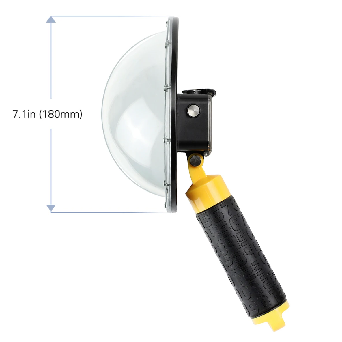 Чехол для подводного дайвинга QIUNIU водонепроницаемый корпус купольного порта