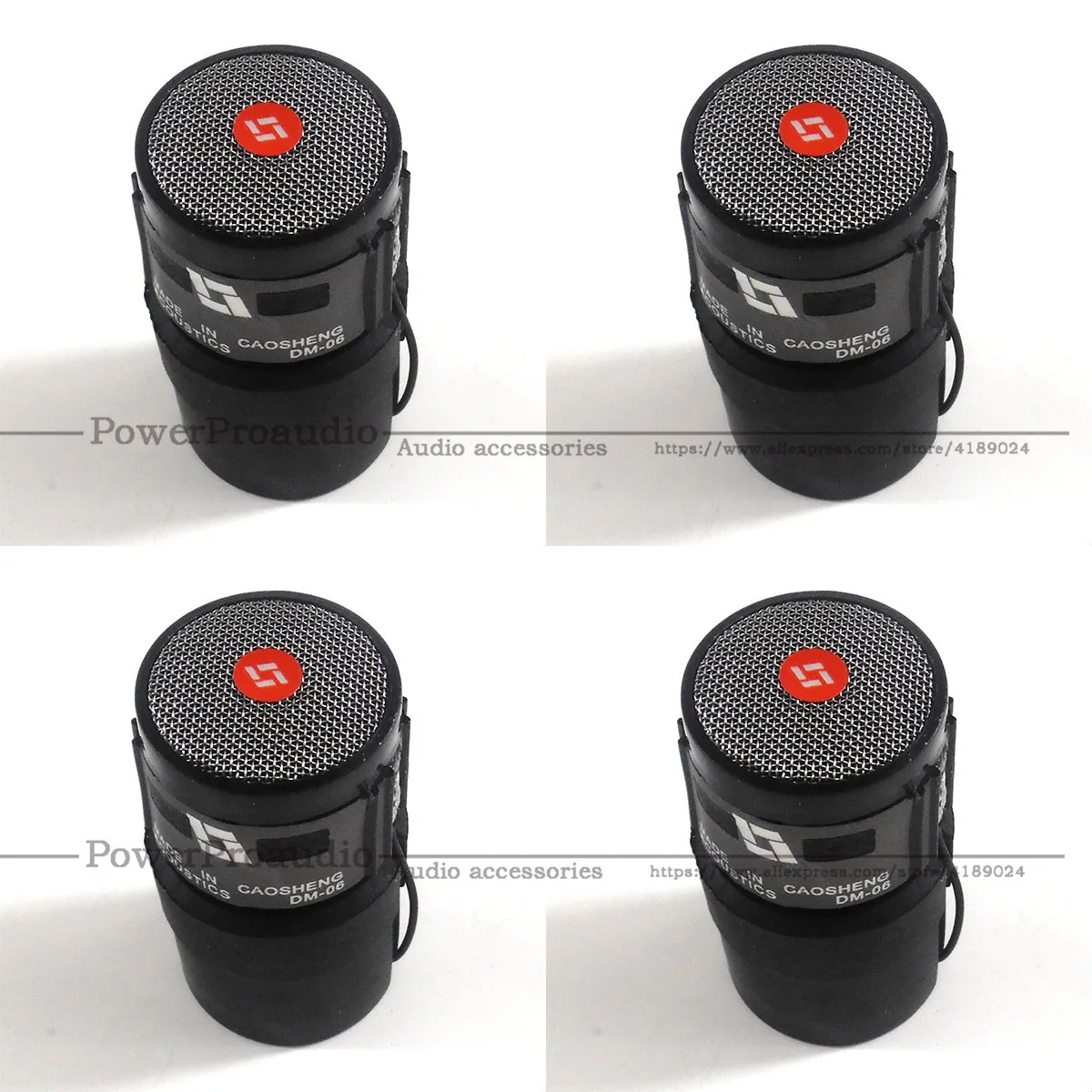 

4pcs Replacement Cartridge Capsule fit for Sennheiser e835 e835s e845 e845s Wired Microphone 4pcs