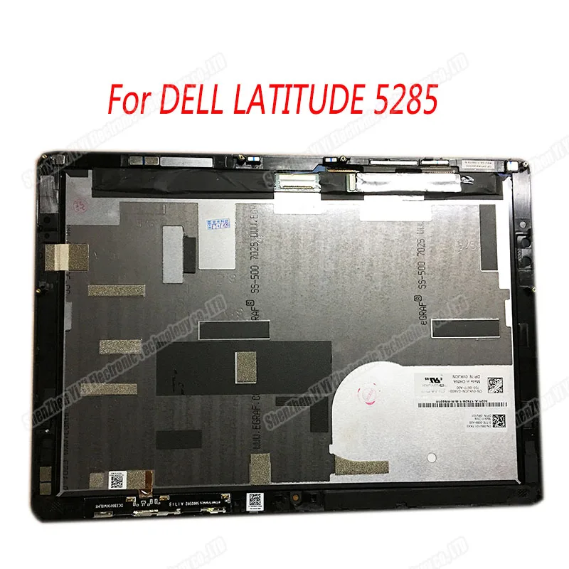 Для Dell Latitude 5285 5290 12.3" 1920X1280 Сборка сенсорного экрана LCD Портативный компьютер планшет T17G T17G001.