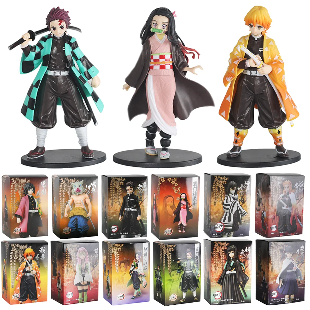 Фигурка Kimetsu no Yaiba 16 см фигурка агатсума Zenitsu танджиро незуко аниме экшн-фигурка