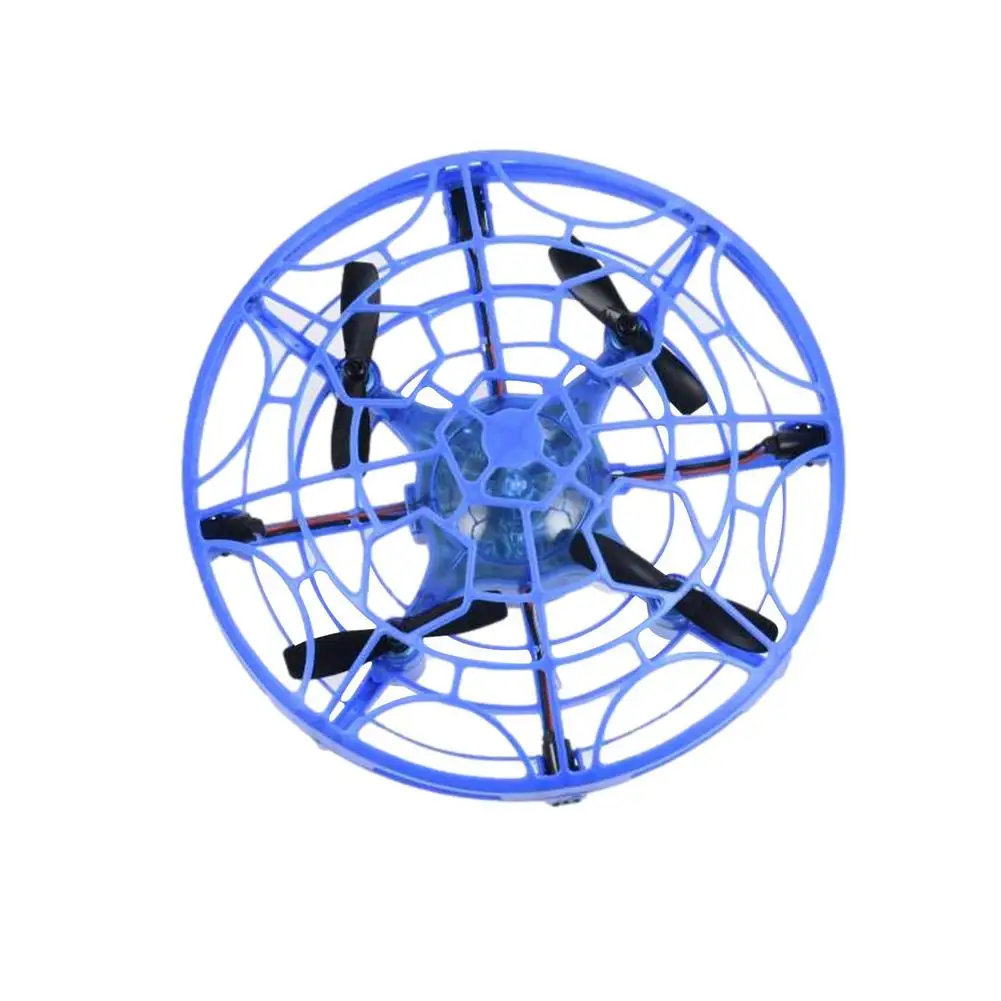 

Mini Drone Flying Toy Hand Controlled And Remote Controlled Flying Toy With 360Rotating And Flashing LED Light Christmas Gift