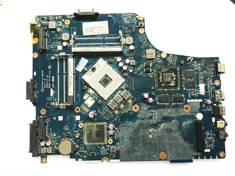 Материнская плата P7YE0 для ноутбуков acer aspire 7750 7750G материнская с видеочипами