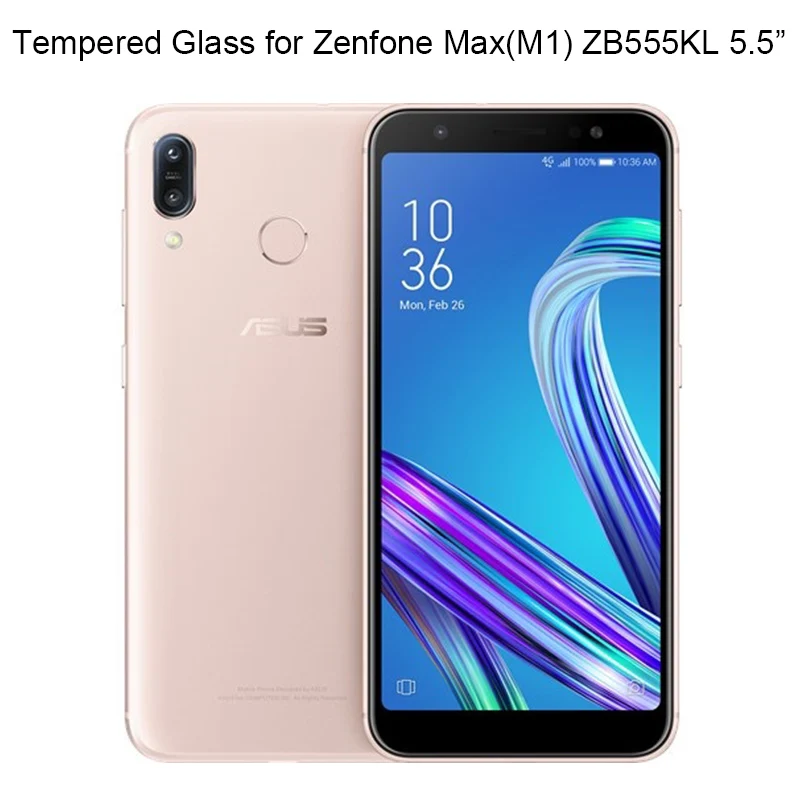 For Zenfone ZB555KL Закаленное стекло для Asus Zenfone Max Pro M1 ZB601KL 4 Max Plus 4Selfie 5 Lite 5Z стекло на ZB570TL ZC600KL ZE620KL ZC554KL ZC520KL - Цвет: For Zenfone ZB555KL