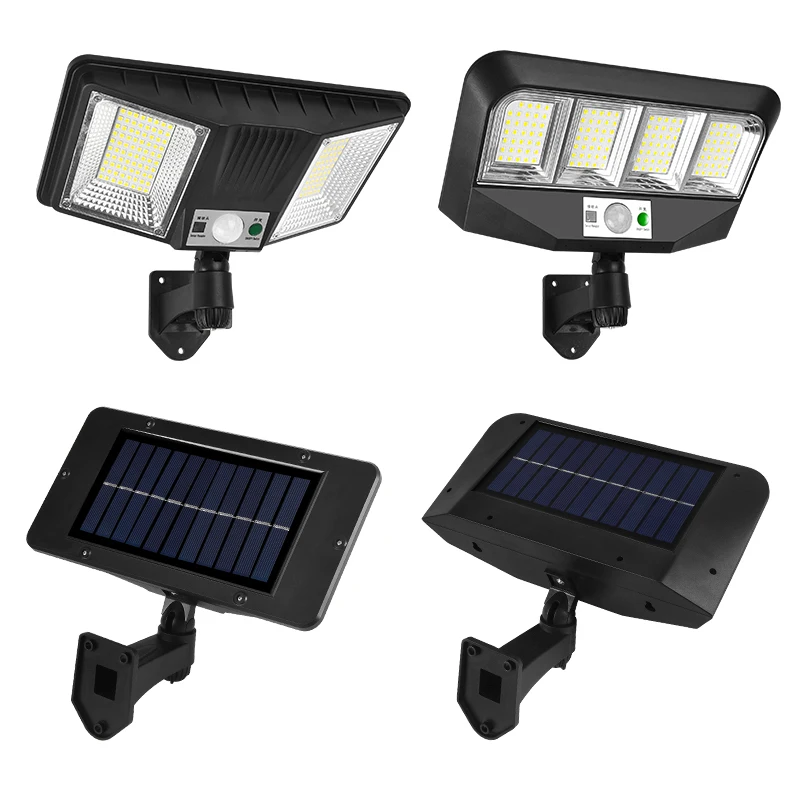 

138/160 Solar Wall Light Outdoor Lawn PIR Motion Sensor Lamp Park Courtyard Split Type Street Light Garden Decoration Lighting