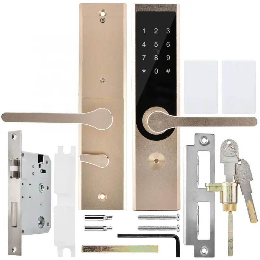 Smart Lock fechadura eletronica A4 WiFi BT Cipher Remote Door | Безопасность и защита