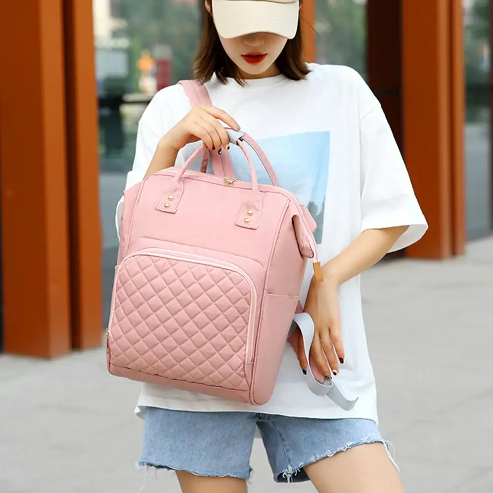 

Fashion Mommy Bag Backpack High Quality Diaper Bag Waterproof Baby Nappy Bags Travel Baby Stroller Bag Maternity Nursing Bags