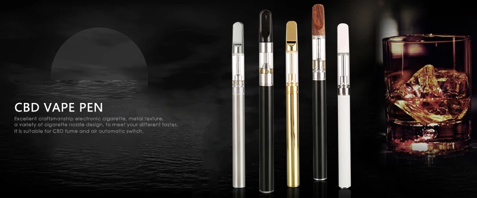 Электронная сигарета vape ручка батарея предварительного нагрева картридж CBD и Испарительный бак керамическая катушка стеклянный вапорайзер